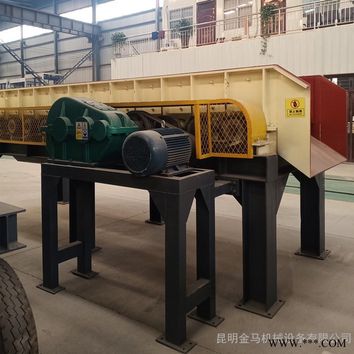 昆明泥石分离机设备 膨润土分离机 泥土石头分离设备 滚轴式分离机 金马机械图4
