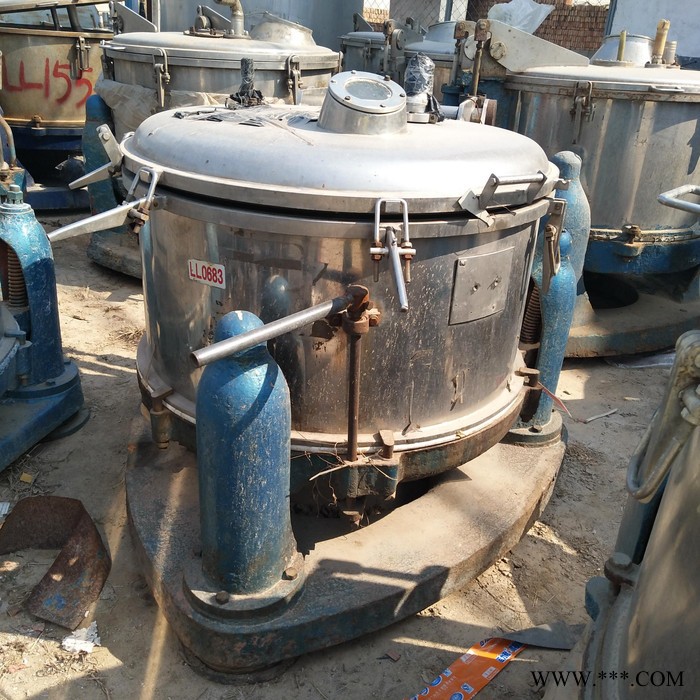 处理二手分离设备s600型三足离心机ss800型三足吊带离心机图2