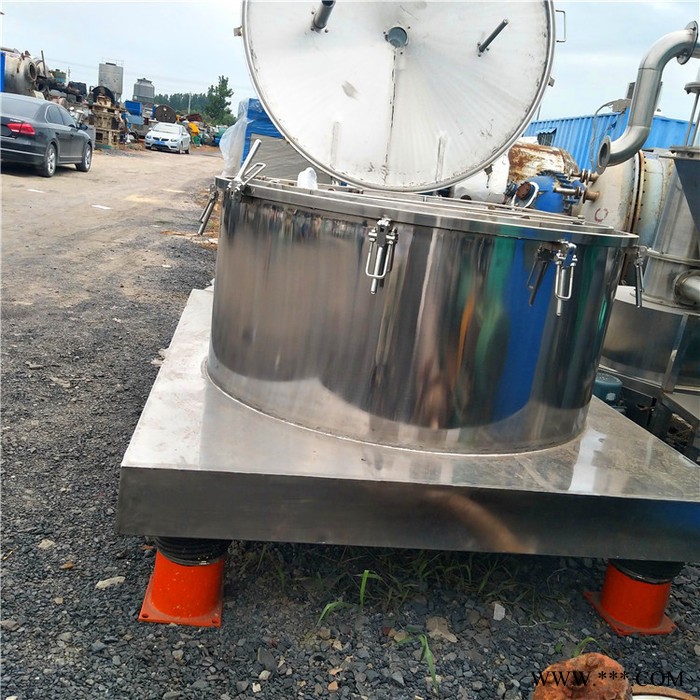 处理二手分离设备1250平板吊带下卸料离心机470碟片分离机 1250平板密闭离心机图7