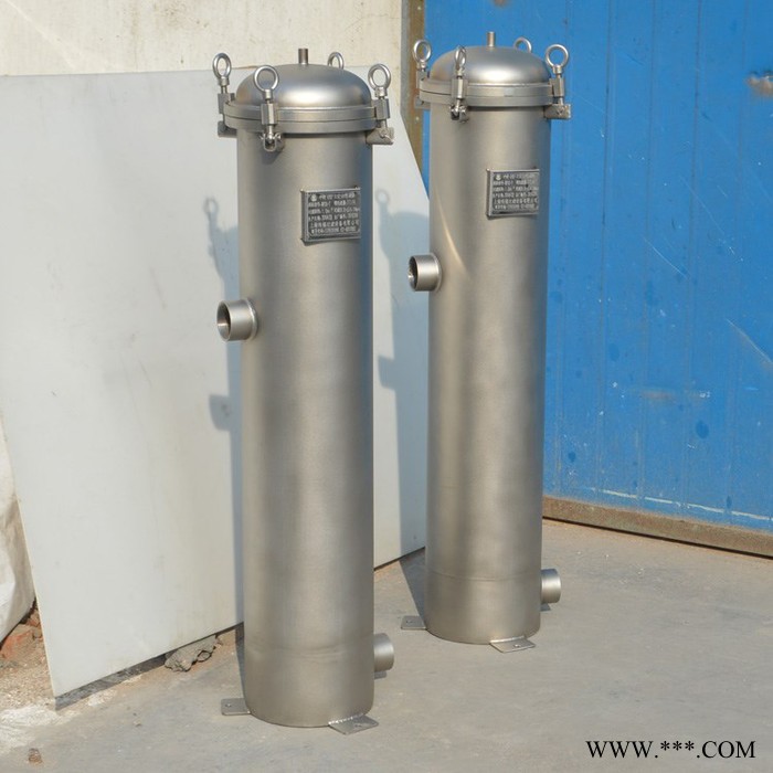 304固液分离设备不锈钢滤芯式保安微孔工业水处理过滤器图2