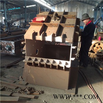 铁盒撕碎机废钢铁轮胎橡胶撕碎机 环保节能图3