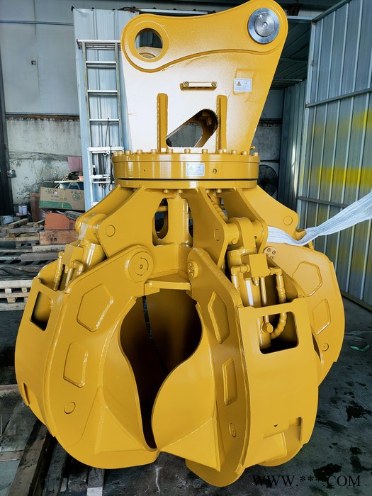 中旺莲花抓钢机 废钢铁夹子 四瓣抓钢机图4