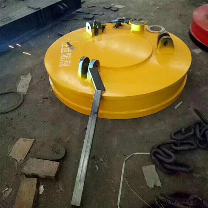 **吸附力起重电磁吸盘 能耗低耐磨性好 吸废钢铁起重电磁吸盘 废钢强磁吸盘图2
