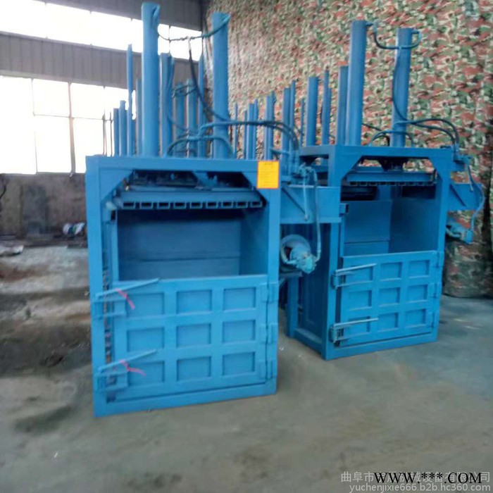 废旧钢铁金属压块机 宇晨铝屑废钢压包机 橡胶液压打包机厂家价格图2