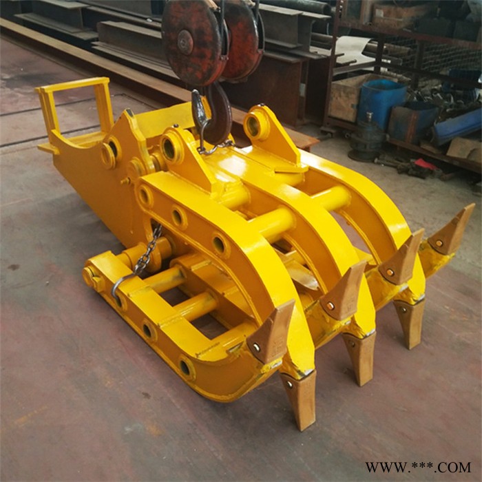 抓铁机 四川成都废钢铁抓  废品回收站抓铁器 挖机抓铁机抓石器结实耐用图6