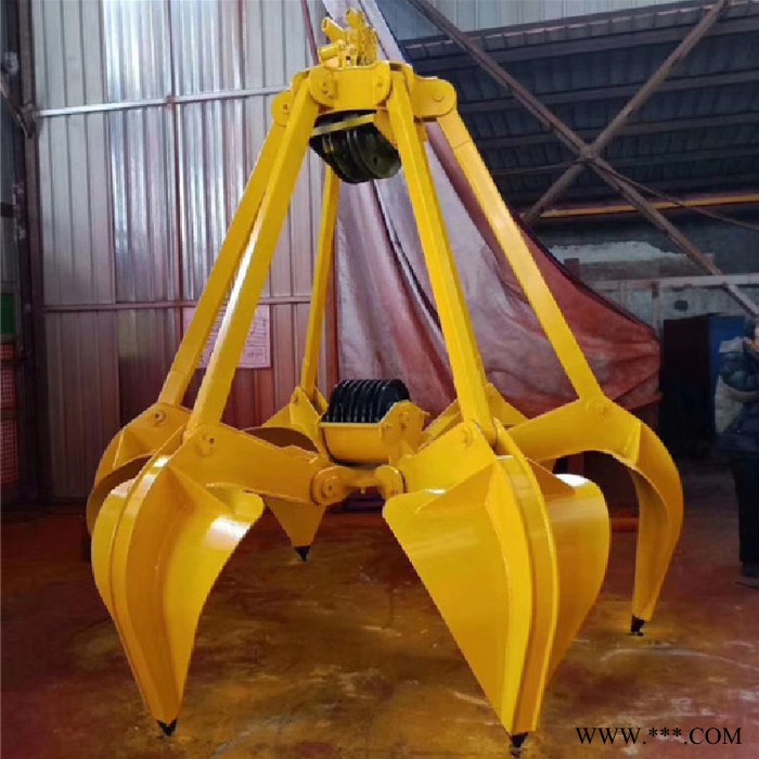 360废钢铁抓斗 废铁五瓣抓多瓣液压抓斗可定制图5