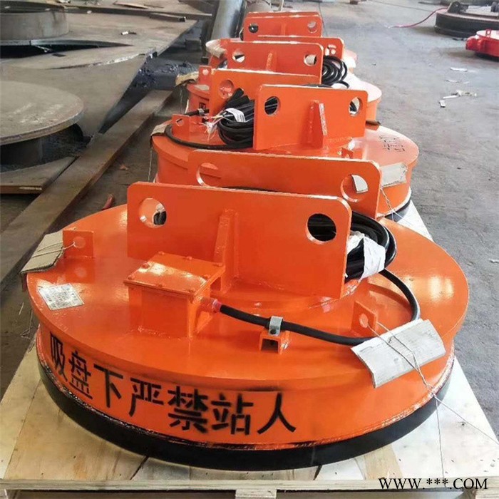 现货圆形高频电磁吸盘 磁力均匀性能稳定废钢铁钢板用 电磁吸盘图5