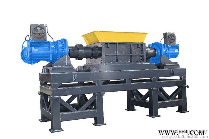 废钢双轴撕碎机废钢铁轮胎橡胶撕碎机 自动图2