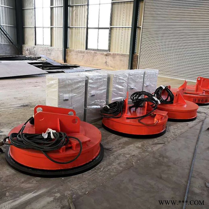 电磁吸盘 废钢铁专用强力电磁吸盘 高频强磁起重机专用电磁吸盘 挖机用吸盘  强磁吸盘图2