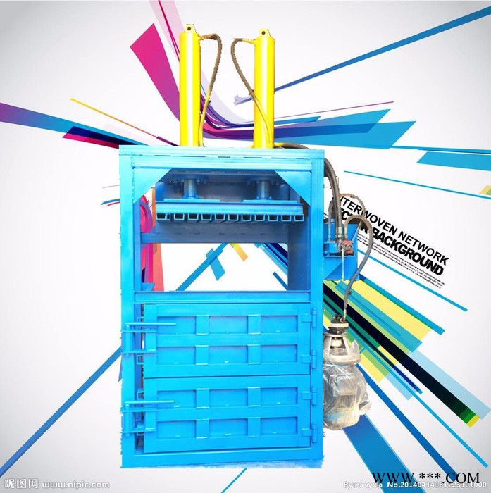 废钢铁刨花液压打包机 启航铁刨花压块废铁打包机 山东中型废纸箱打包机图3