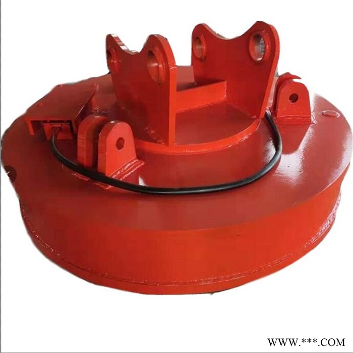 鑫运 MW5-150L起重电磁铁用于搬运工业生铁铸铁锭钢球废钢铁电磁吸盘图6