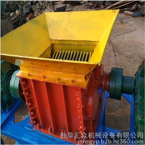 废钢铁轮胎橡胶撕碎机塑料建筑模板破碎机 便于携带撕碎机图4