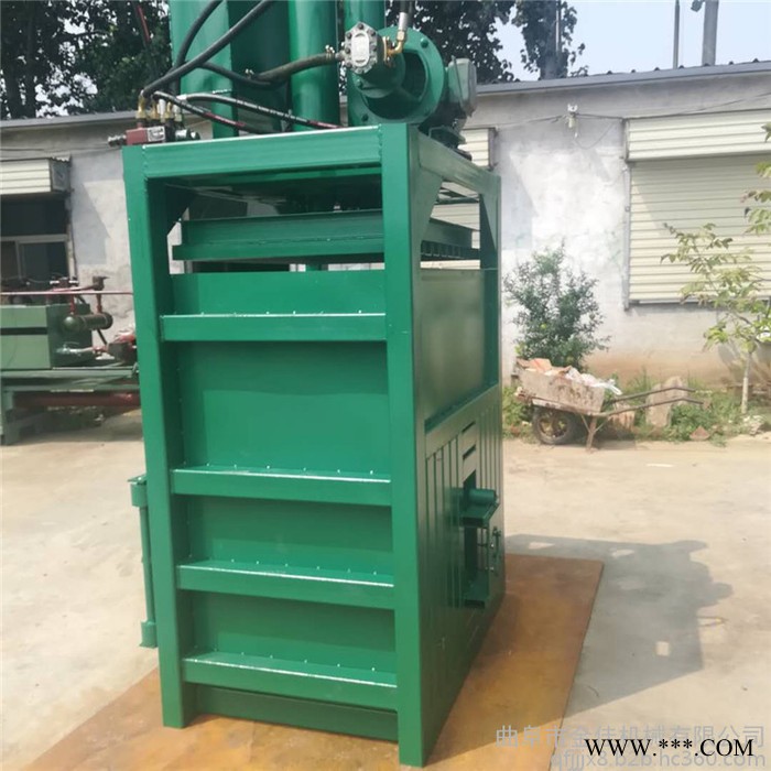 岩棉板废钢铁压块机 金佳保温板岩棉压块机 立式挤块机图7