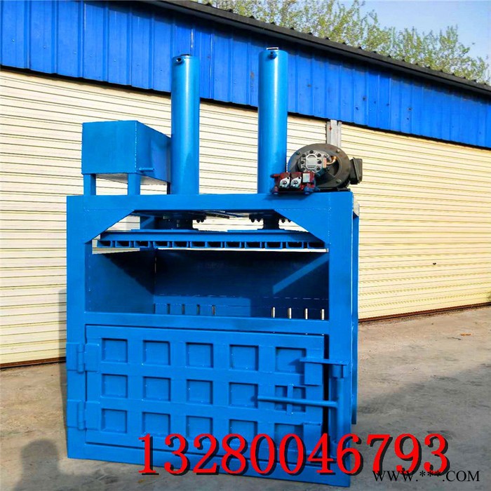 120吨废金属打包机 立式液压易拉罐打包机 启航废金属立式液压打包机图6