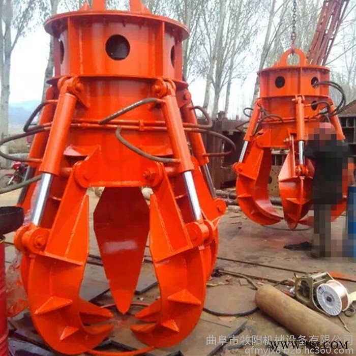 废钢铁行吊用抓钢机 多功能液压抓钢机厂家 废钢废铁抓钢机图5