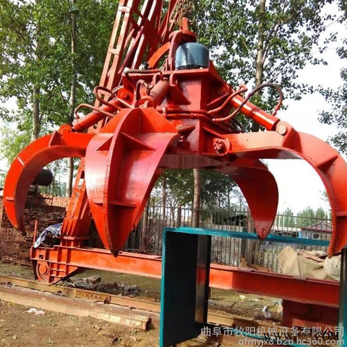 废钢铁行吊用抓钢机 多功能液压抓钢机厂家 废钢废铁抓钢机图6