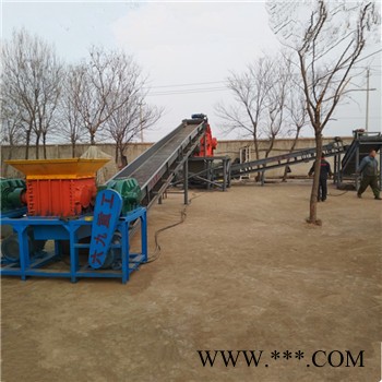 废钢铁轮胎橡胶撕碎机木材 批发图4