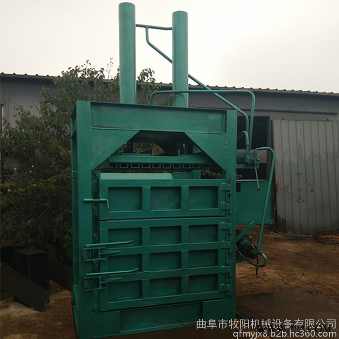 批发废纸箱打包机 80吨废金属液压打包机 废金属打包机图7