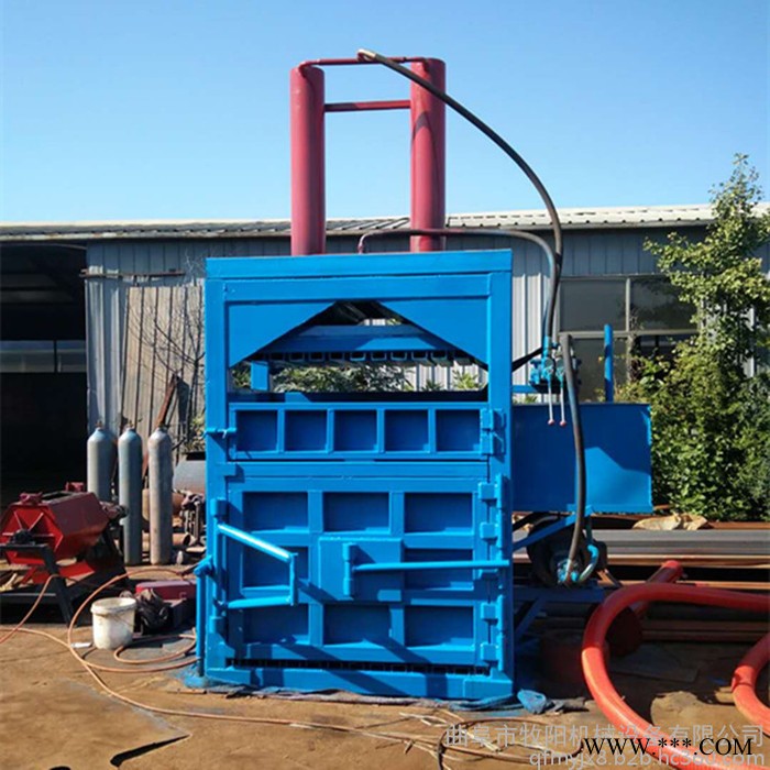 批发废纸箱打包机 80吨废金属液压打包机 废金属打包机图4