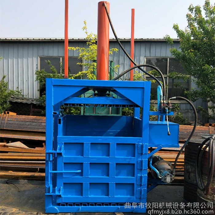 批发废纸箱打包机 80吨废金属液压打包机 废金属打包机图6