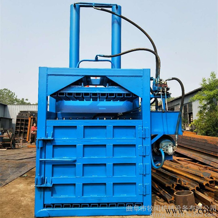 批发废纸箱打包机 80吨废金属液压打包机 废金属打包机图3