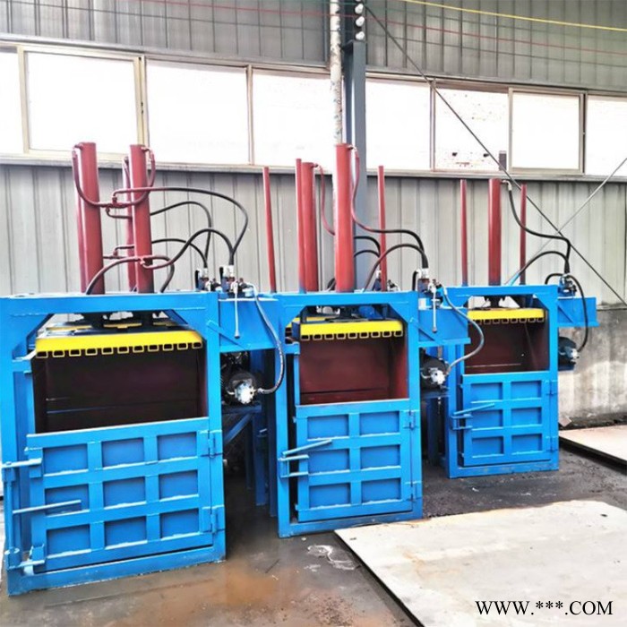 泓深机械 封箱打包机 稻壳打包机 立式废金属打包机图7