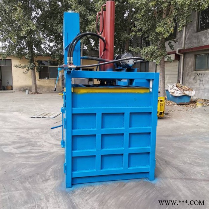 泓深机械 封箱打包机 稻壳打包机 立式废金属打包机图4