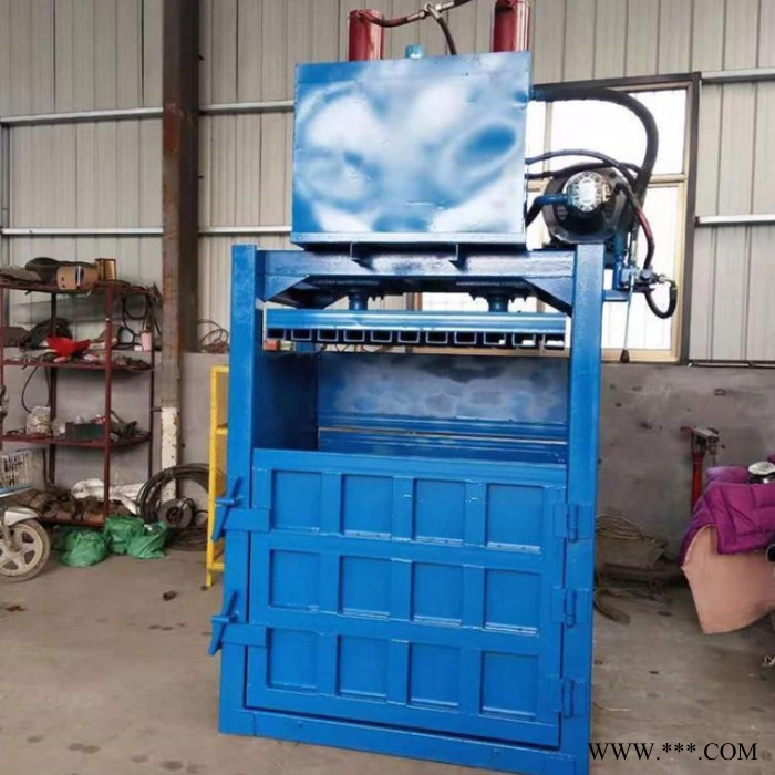 泓深机械 封箱打包机 稻壳打包机 立式废金属打包机图6