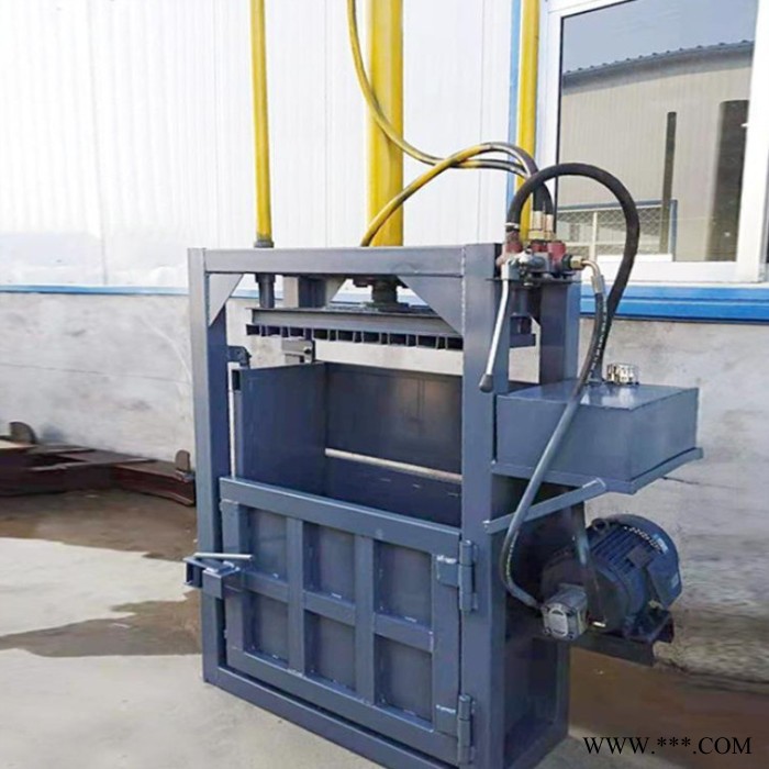 泓深机械 封箱打包机 稻壳打包机 立式废金属打包机图5