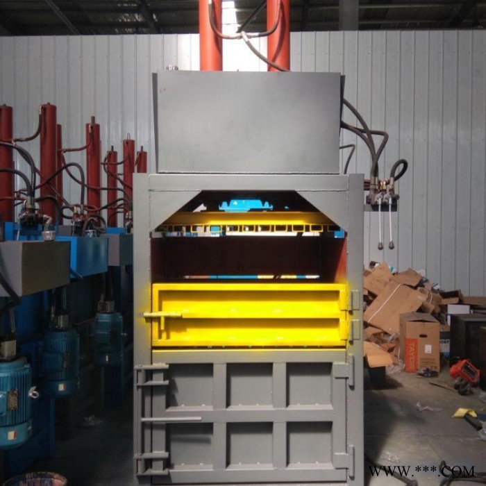 泓深机械 封箱打包机 稻壳打包机 立式废金属打包机图2