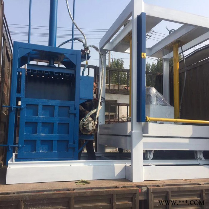 全自动卧式液压打包机废金属打包机工业下脚料打包机环保高效图5