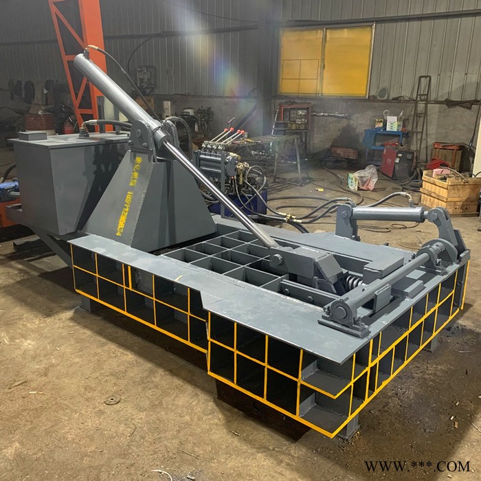 金亿 铁皮废铝压块机 废品回收废铁废铁废铝压缩打包机图2