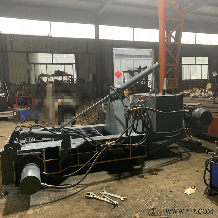 金亿 铁皮废铝压块机 废品回收废铁废铁废铝压缩打包机图6