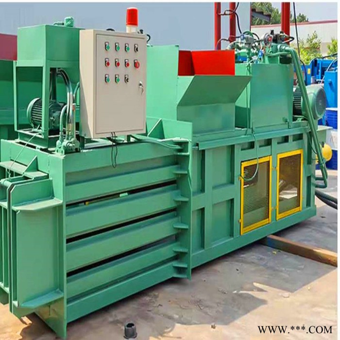 全自动卧式打包机 液压打包机 卧式液压打包机废旧铝合金废铁压缩打包机图4