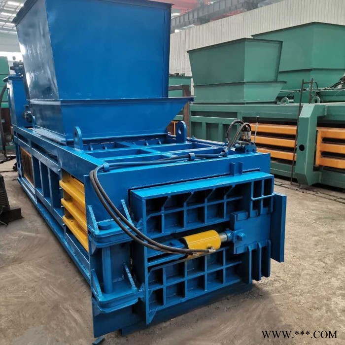 全自动卧式打包机 液压打包机 卧式液压打包机废旧铝合金废铁压缩打包机图6