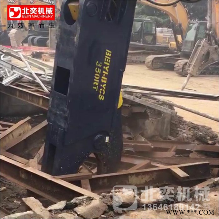 废铁回收厂 旋转鹰嘴剪 船舶拆解剪 重型液压剪 液压钢铁剪刀图5