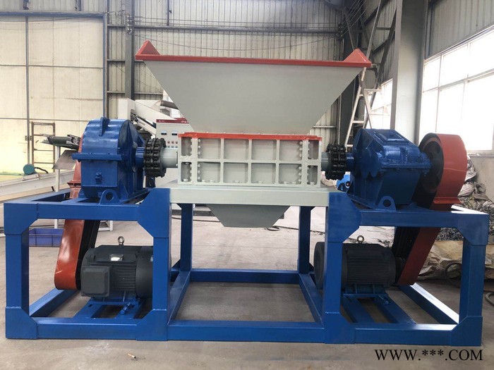 神泰品牌 双轴撕碎机800型 废钢废铁撕碎机 平顶山撕碎机制造商 支持定制 价格优惠 欢迎咨询图3