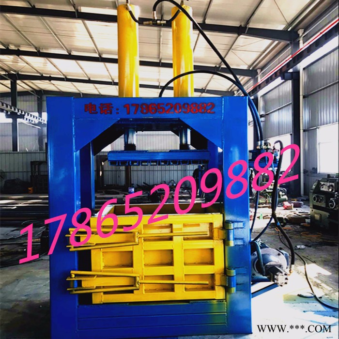 双鹰** 废金属液压打包机 塑料瓶压块机铁条铝条液压打包机图3