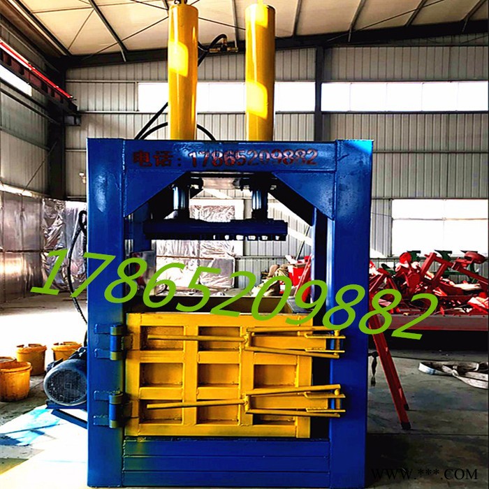 双鹰** 废金属液压打包机 塑料瓶压块机铁条铝条液压打包机图4