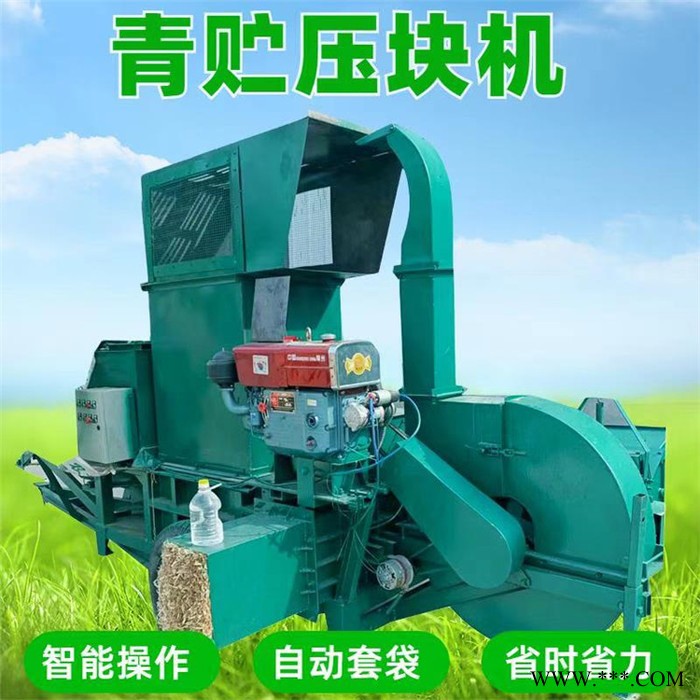 草垛压捆打包机 自动黄储饲料方捆压块机 立式液压废铁打包机图3