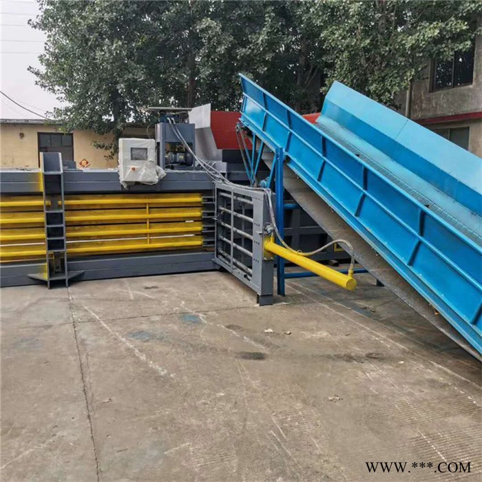 锦佳废纸箱废金属液压打包机 废纸打包机强度高 全自动编织袋打捆机图2