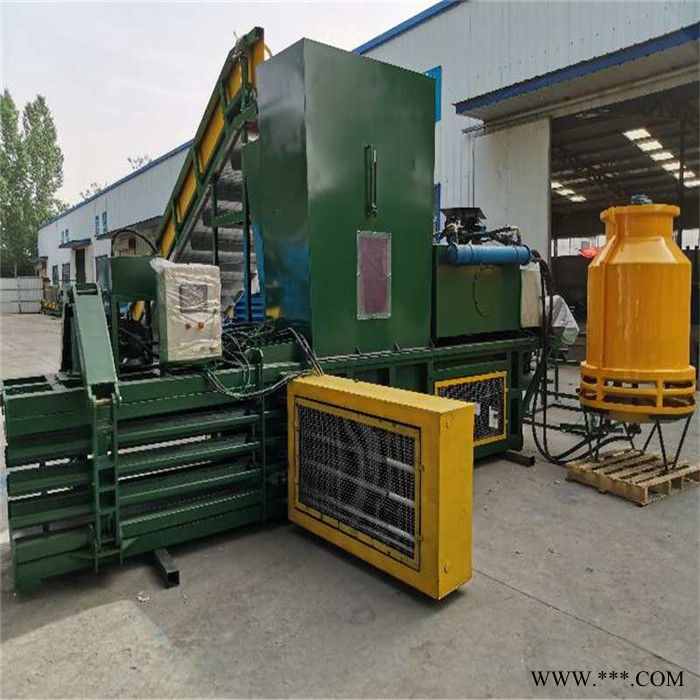 锦佳废纸箱废金属液压打包机 废纸打包机强度高 全自动编织袋打捆机图4