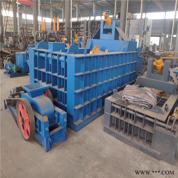 豫晓重工质量保证YX-63金属打包机废铁压块机液压生铁压块机图5