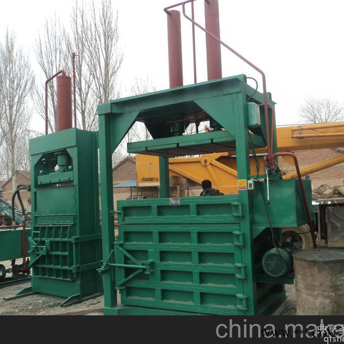 【曲阜圣隆】液压废纸打包机 立式废纸打包机 自动废纸打包机 卧式废纸打包机图4