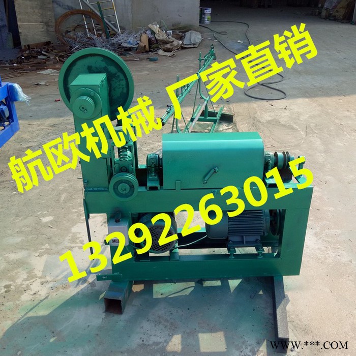 废铁丝调直机 废旧钢绞线高速调直机 校直机 铁丝调直切断机价格 钢丝调直切断机价格 直丝机价格 钢丝调直断丝机图4