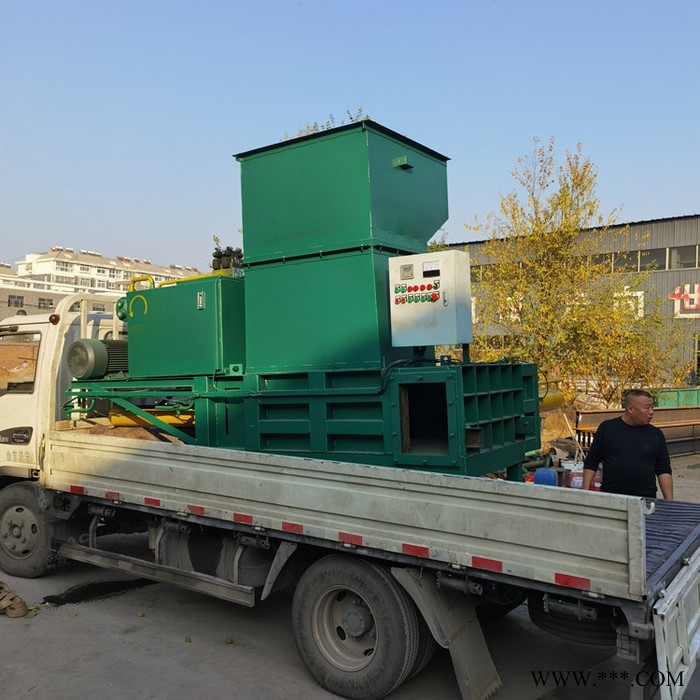 养殖饲料打包机厂家 木屑打包机 塑料颗粒打包机图5