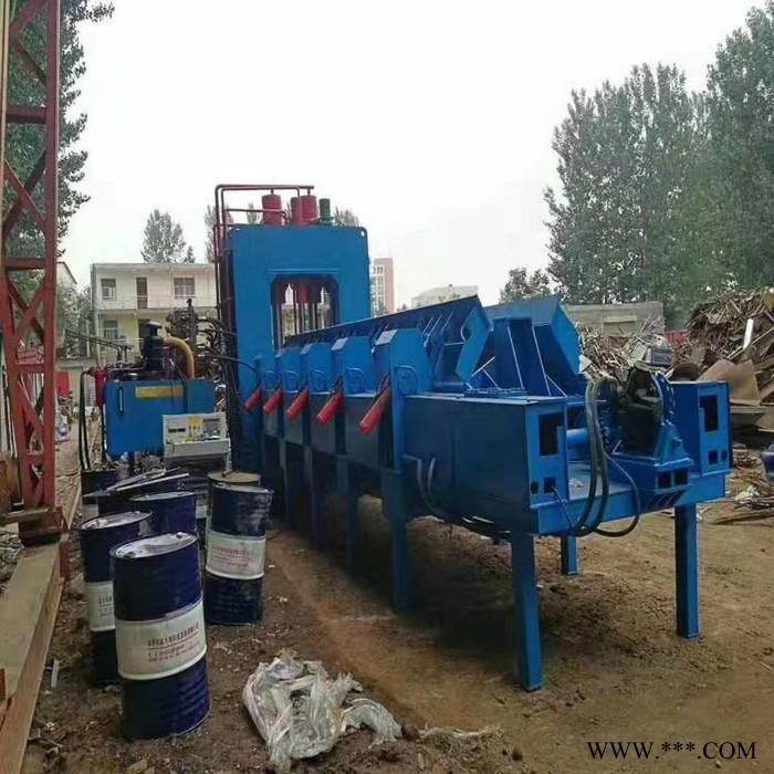 富德液压式龙门剪槽钢液压龙门剪断机钢筋压块龙门剪切机铝型材废钢龙门剪断机金属废铁龙门剪图6