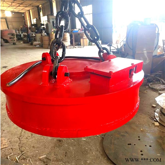 高温电磁吸盘厂家 鑫运 直径0.7米 叉车强磁电磁吸盘 工厂供应图3