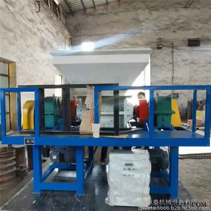 废铁罐撕碎机 废铁罐撕碎机 棕榈果撕碎机动力强劲图2