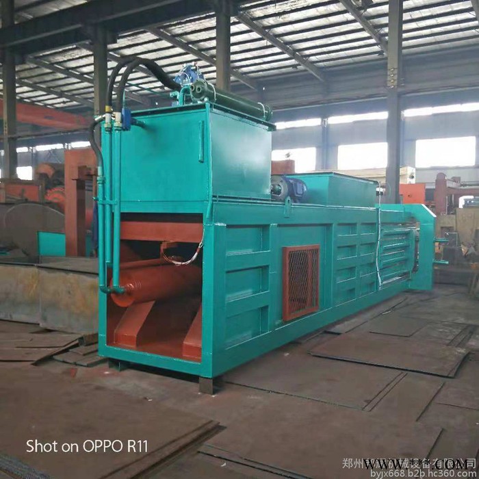 废纸打包机 秸秆压块机 卧式液压废纸打包机 农作物秸秆打包机  棉花打包机图2